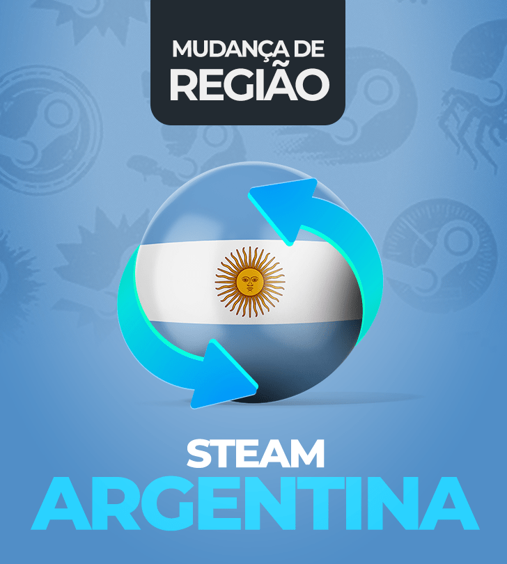 Steam Argentina Migração - Converta Sua Conta Atual - DFG
